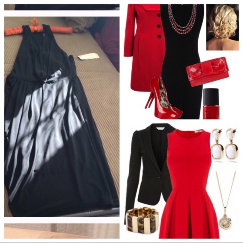 Nicole Miller Black Dress (Sz 4/6) - Picture 6 of 8